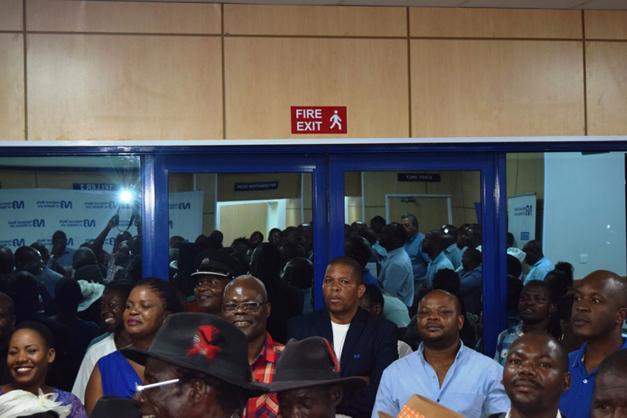 Customers during the opening of Dwangwa Service Centre