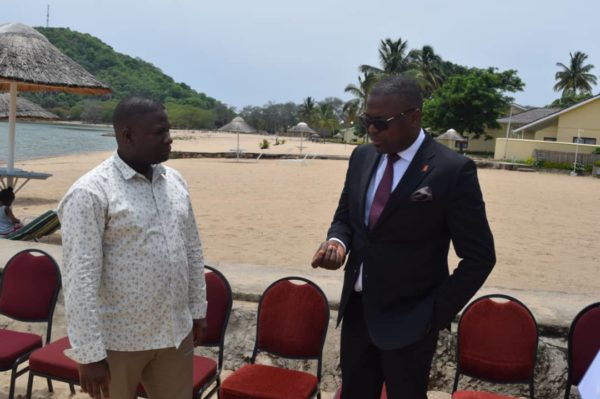 NBM’s Jiya with Minister Kazako NBM’s Jiya with Minister Kazako