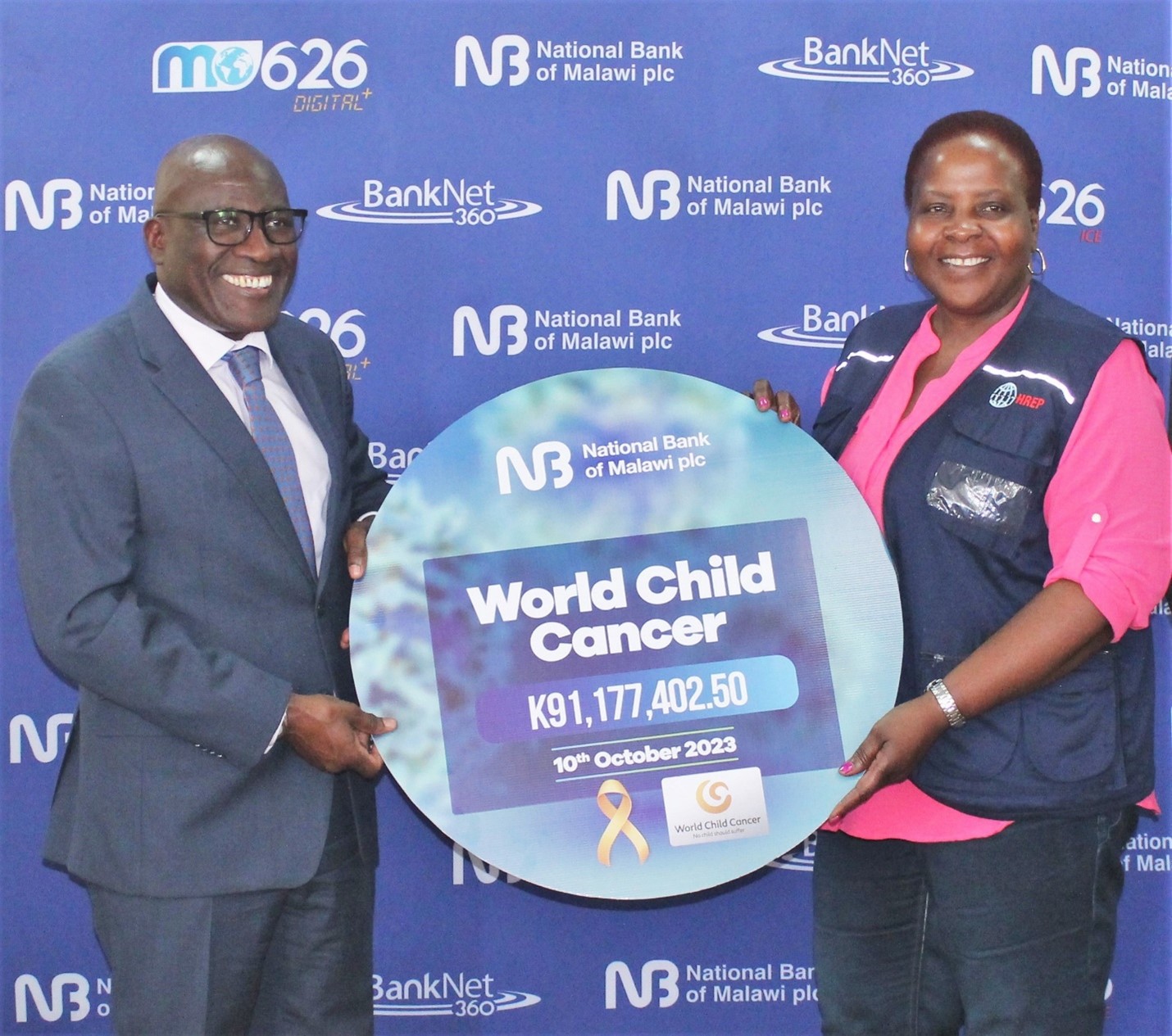 NBM donates K91million to QECH for cancer equipment